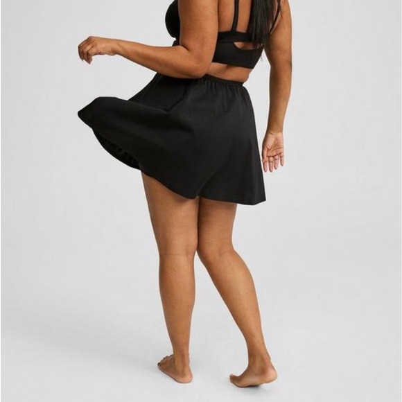 Torrid High Rise Skater Swim Skirt with Pocket Shorts Size 2x New - Picture 8 of 8